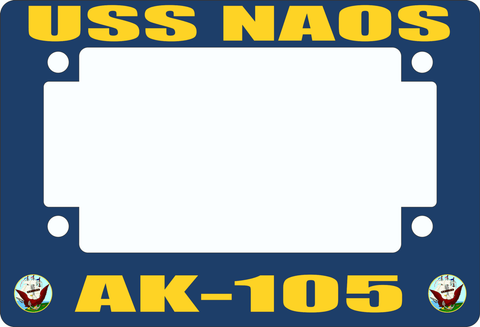 USS Naos AK-105 Motorcycle Frame