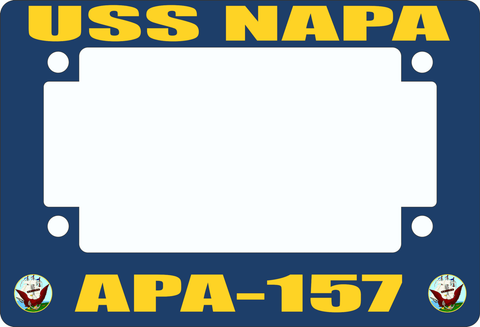 USS Napa APA-157 Motorcycle Frame