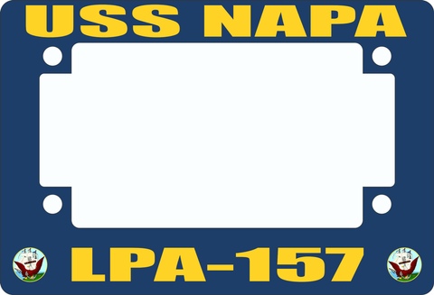 USS Napa LPA-157 Motorcycle Frame