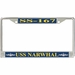 USS Narwhal SS-167 License Plate Frame