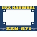 USS Narwhal SSN-671 Motorcycle Frame