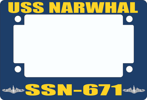 USS Narwhal SSN-671 Motorcycle Frame