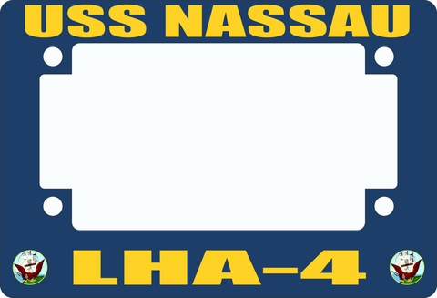 USS Nassau LHA-4 Motorcycle Frame