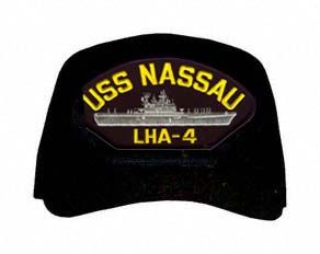 USS Nassau LHA-4 Ships Ball Cap
