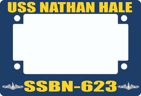 USS Nathan Hale SSBN-623 Motorcycle Frame