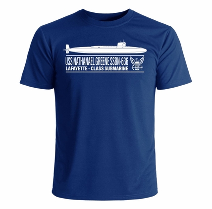 USS Nathanael Greene SSBN-636 T-Shirt