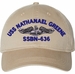 USS Nathanael Green SSBN-636 with Dolphins Unstructured Dad Cap