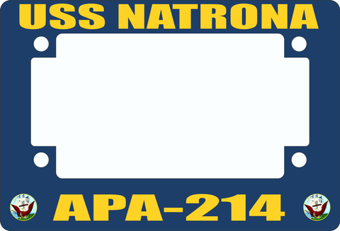 USS Natrona APA-214 Motorcycle Frame