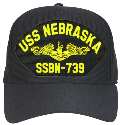 USS Nebraska SSBN-739 ( Gold Dolphins ) Submarine Officer Cap