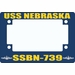 USS Nebraska SSBN-739 Motorcycle Frame