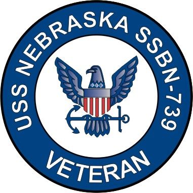 USS Nebraska SSBN-739 Veteran Decal Sticker