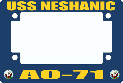 USS Neshanic AO-71 Motorcycle Frame