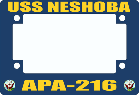 USS Neshoba APA-216 Motorcycle Frame