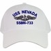 USS Nevada SSBN-733 Embroidered Cap