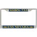 USS Nevada  SSBN-733 License Plate Frame