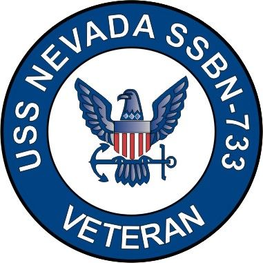 USS Nevada SSBN-733 Veteran Decal Sticker