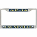 USS Neville AP-16 License Plate Frame