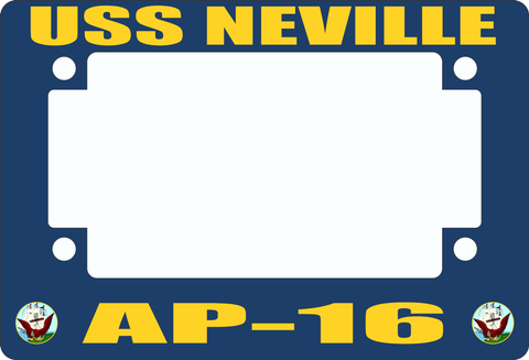 USS Neville AP-16 Motorcycle Frame