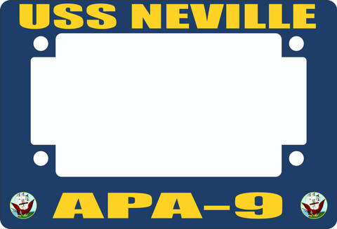 USS Neville APA-9 Motorcycle Frame