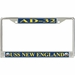 USS New England AD-32 License Plate Frame