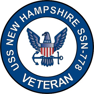 USS New Hampshire SSN-778 Veteran Decal Sticker