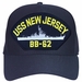 USS New Jersey BB-62 Ship Cap