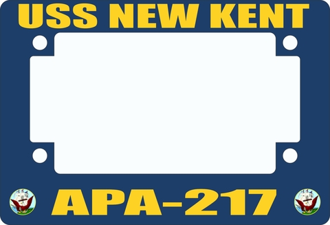 USS New Kent APA-217 Motorcycle Frame