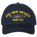 USS New Mexico SSN-779 with Dolphins Unstructured Dad Cap
