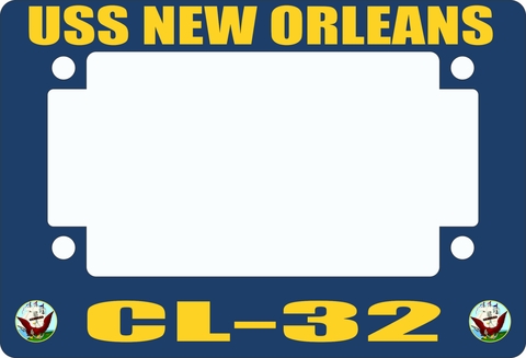 USS New Orleans CL-32 Motorcycle Frame