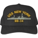 USS New York BB-34 Ship Custom Embroidered Cap