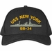 USS New York BB-34 Ship Custom Embroidered Cap