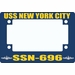 USS New York City SSN-696 Motorcycle Frame