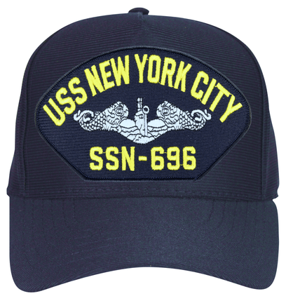 USS New York City SSN-696 ( Silver Dolphins ) Submarine Enlisted Cap