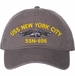 USS New York City SSN-696 with Dolphins Unstructured Dad Cap