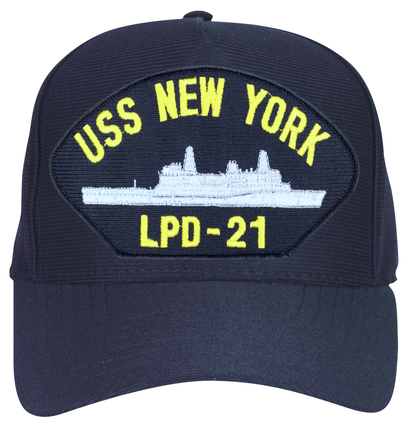 USS New York LPD-21 Ball Cap Hat