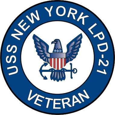 USS New York LPD-21 Veteran Decal Sticker