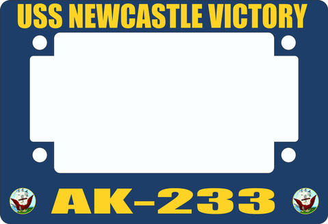 USS Newcastle Victory AK-233 Motorcycle Frame