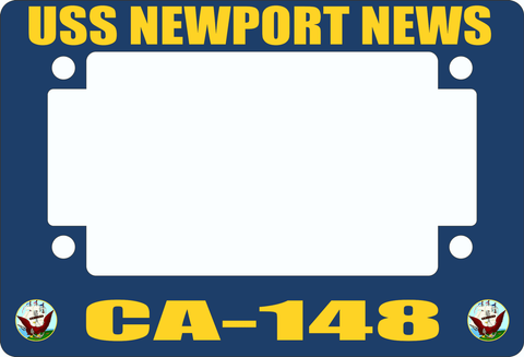 USS Newport News CA-148 Motorcycle Frame