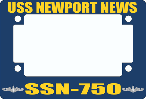 USS Newport News SSN-750 Motorcycle Frame