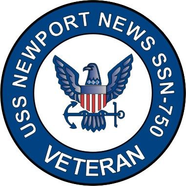 USS Newport News SSN-750 Veteran Decal Sticker