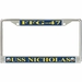USS Nicholas FFG-47 License Plate Frame