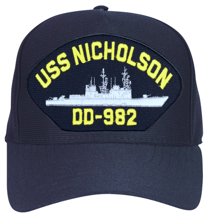 USS Nicholson DD-982 Ship Cap