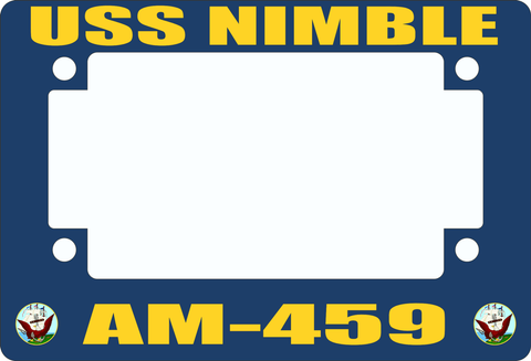 USS Nimble AM-459 Motorcycle Frame