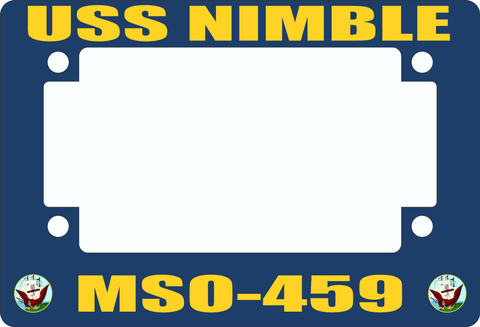 USS Nimble MSO-459 Motorcycle Frame