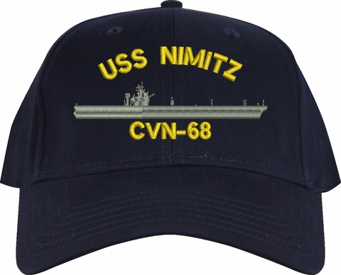 USS Nimitz CVN-68 Imported Cap