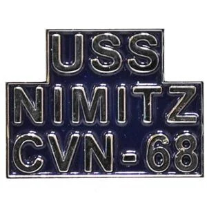 USS Nimitz CVN-68 Lapel Pin