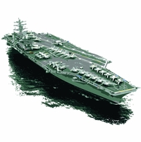 USS Nimitz CVN-68 Merchandise Thumbnail Illustration