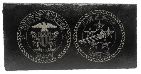USS Nimitz Officer Plaque