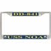 USS Noa DD-841 License Plate Frame