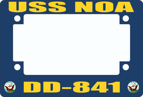 USS Noa DD-841 Motorcycle Frame